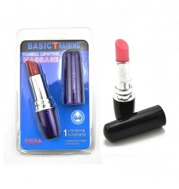 VAGINA LIPSTICK MASSAGE - BLACK
